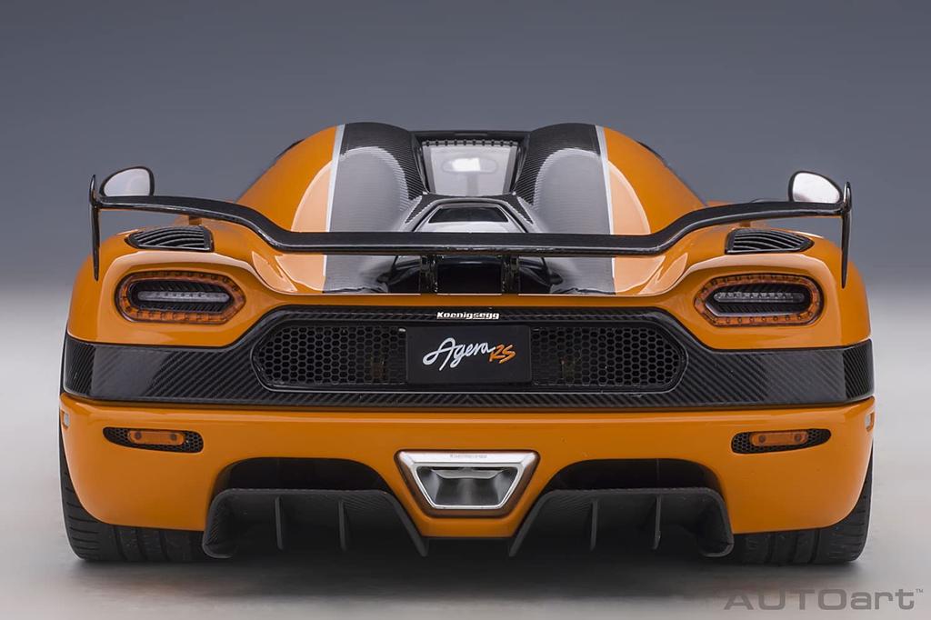 AUTOart Koenigsegg Agera RS Black Finished Model 79023 1/18 Orange/Carbon