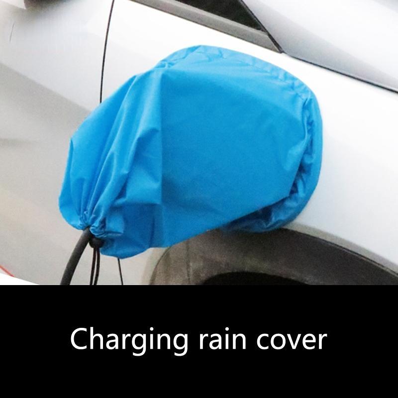 Car Charging Port Cover Charger Rain Bag Magnet Adsorption Waterproof Protection
