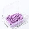 50PCS Zinc Zinc Alloy Bookmark Clip Creative Binder Clamps Mini Metal Paper Clips  School
