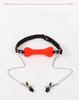 Sexy BDSM Accessories: Bone-Shaped Ball Gags, Nipple Clamps, Breast Torture Toys, Couples Training Sex Toys, Silicone Gags