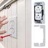 Device Leveling Plates 5/10/15/20/30Pcs Wall Plate Spacers for Electrical Outlets Galvanized Metal Loose or Recessed Outlet Repair Flush Fit