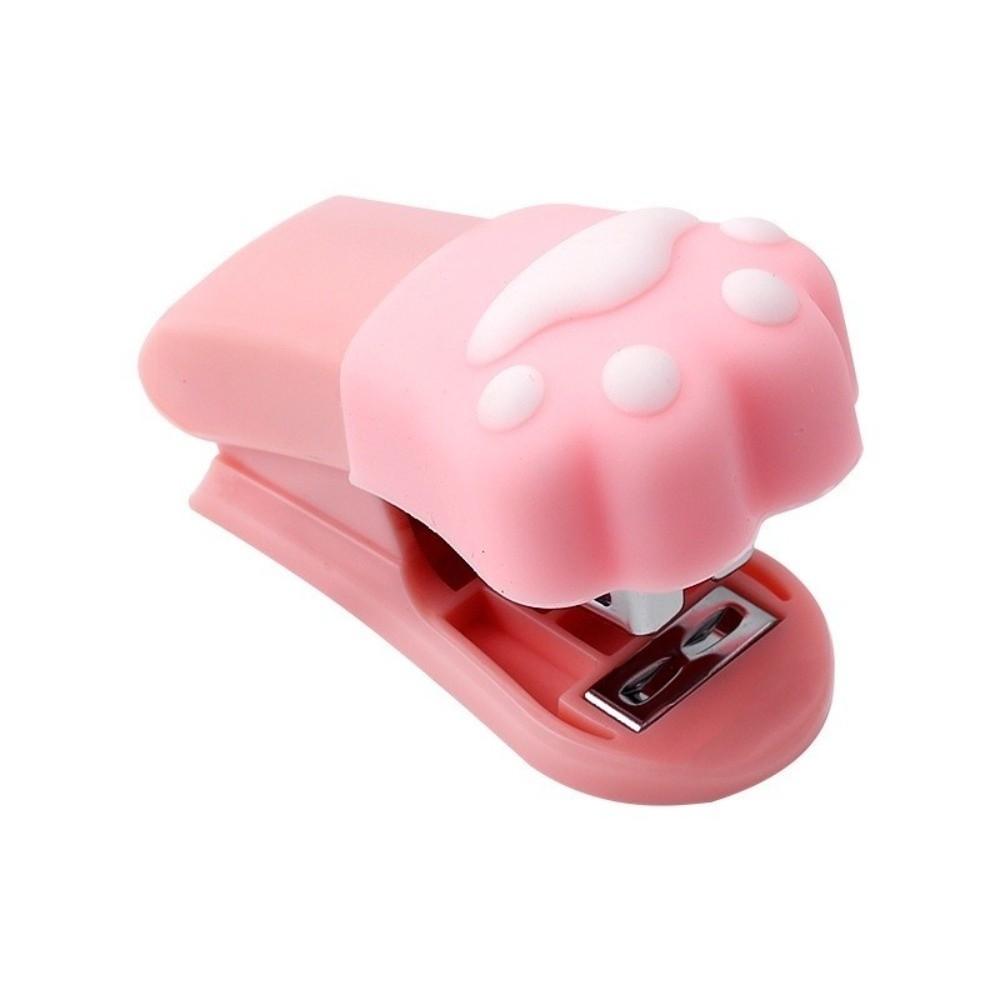 Cute Design Mini Stapler Set Multifunctional Cat Claw Stapler Durable Cat Paw Stapler Office Use