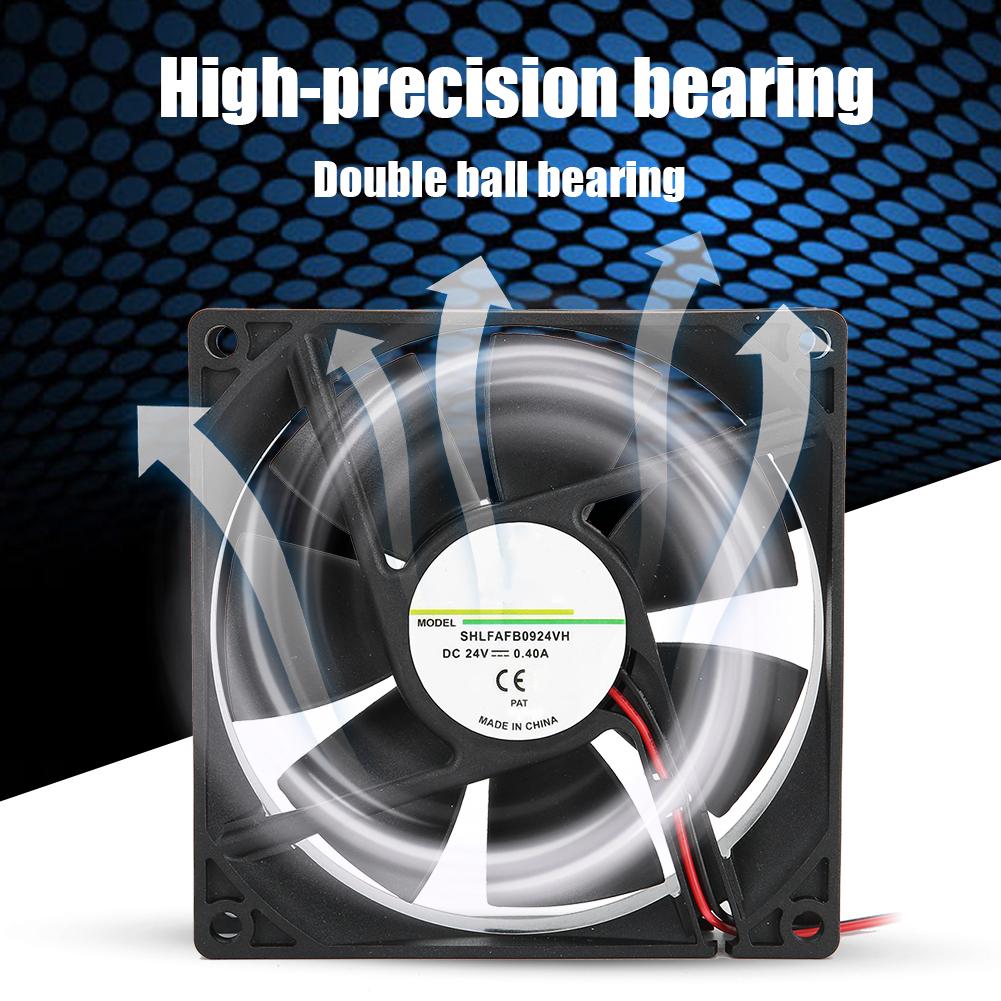Heat Sink Fan 24V 0.40A 9CM Cooling Systems for Frequency Converter   Inverter   Welding Machine