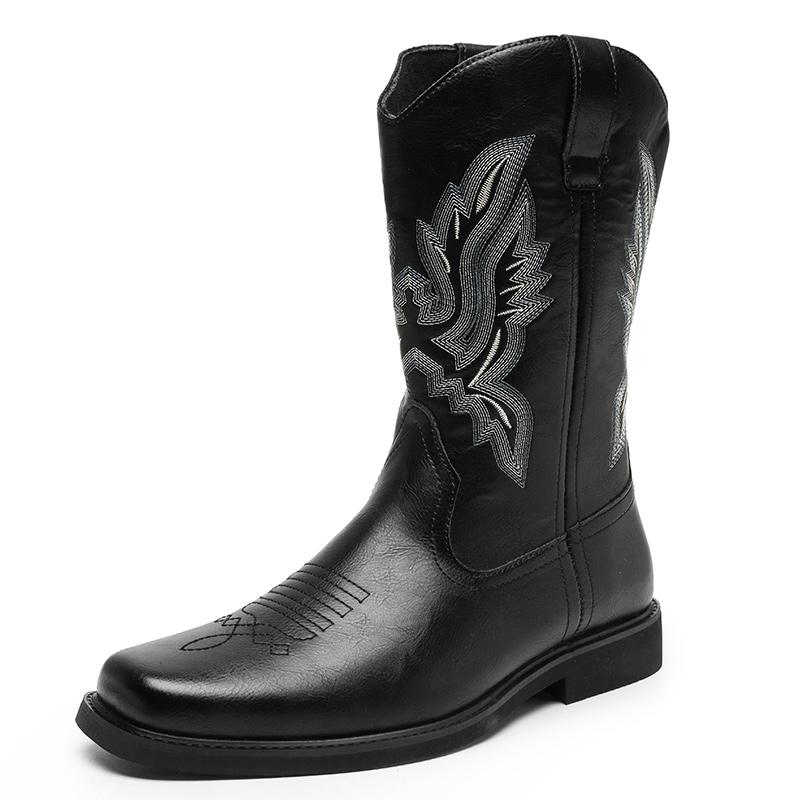 Casual Long Men's Boots Fashionable New Style Design Outdoor Leisure Business Party Daily Office Motorcycle Adults Shoes 39-46