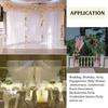 10x20ft Photography Backdrop Curtain Frame Backdrop Stand Pipe Kit Heavy Duty  Background Support System for Wedding Party