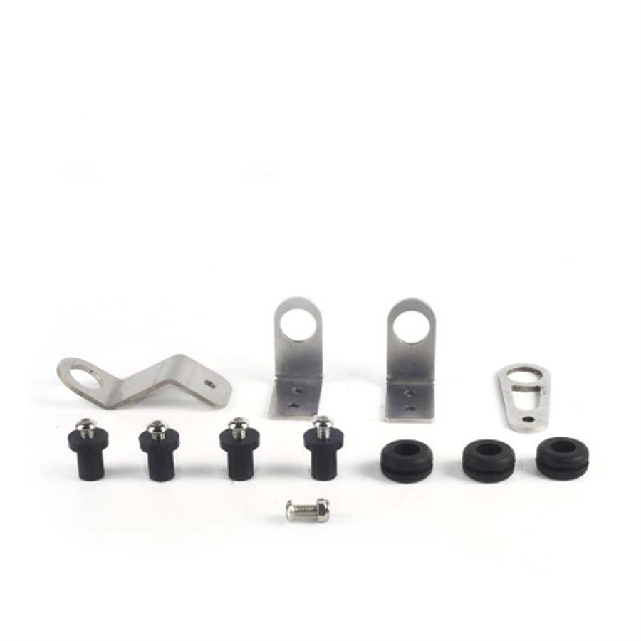 Bolt-On Radiator Brackets Kit For 92-00 Civic 94-01 Integra K-Series Swap