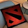 Игровой Dota 2 Рубик Наволочка Квадратная Двусторонняя Печать Короткий Плюш Подушка-Подушка для Дивана Спальня Прикроватная Подушка