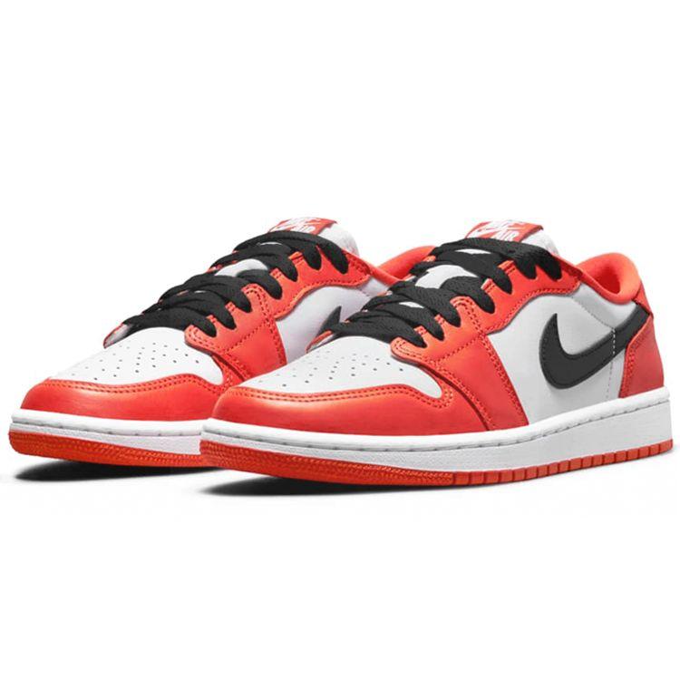 Air Jordan 1 Retro Low OG Starfish Women Sneakers Orange White Black CZ0775-801