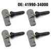4 PCS Car Tire Pressure Monitor Sensor TPMS 433MHZ 41990-34000 for Ssangyong Actyon Korando Kyron Actyon Rodius