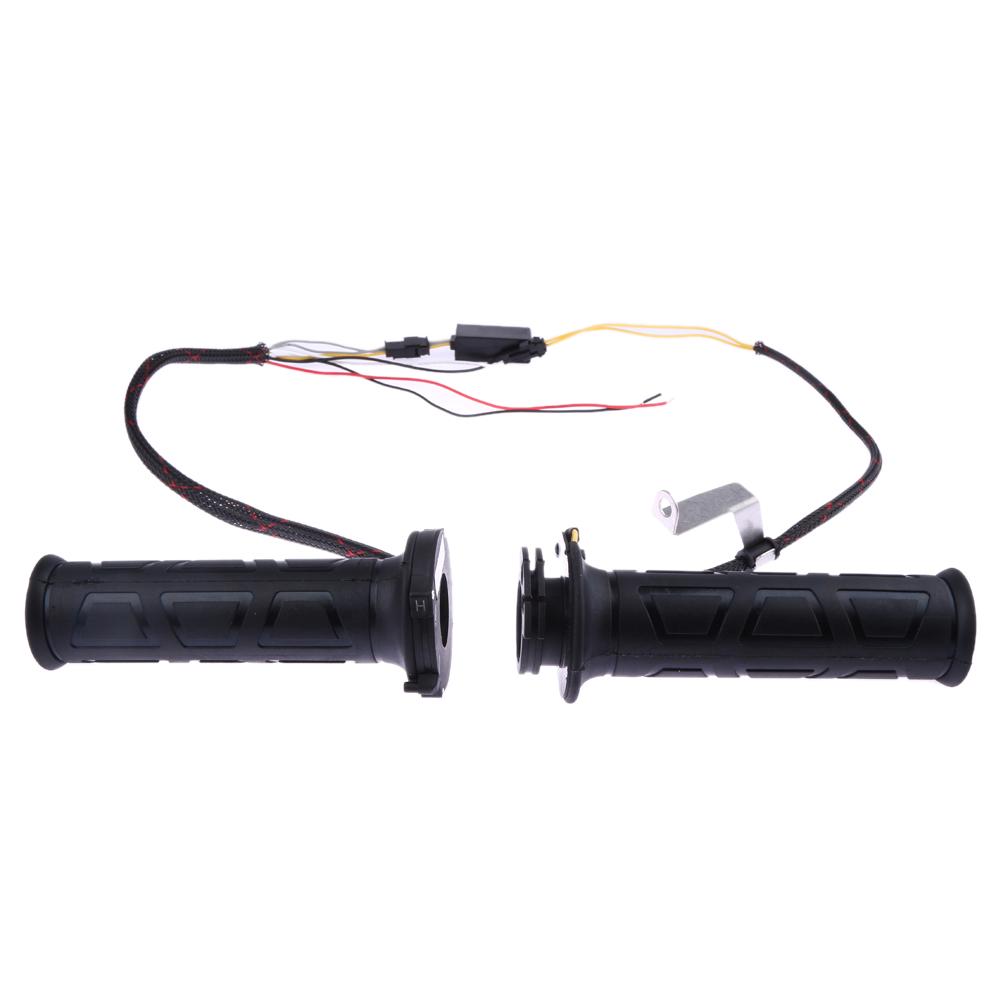 Рукав на ручку с подогревом Нескользящая накладка на ручку с подогревом Водонепроницаемые электрические ручки с подогревом Замена Аксессуары для мотоцикла