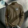 Jeanswest Life Men's Thermal Long-Sleeve Mock Neck Base Layer Shirt