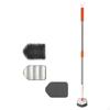 Floor Scrubber Tub Tile Scrub Brush with Interchangeable Head Grout Cleaning Stubborn Stain