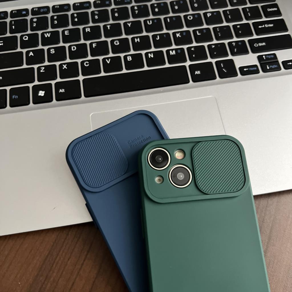 Чехол-слайдер для защиты объектива камеры для iPhone 15 Pro Max Для iPhone 16E 15 12 13 16 Plus XR XS Конфетный цвет Жидкий силиконовый чехол