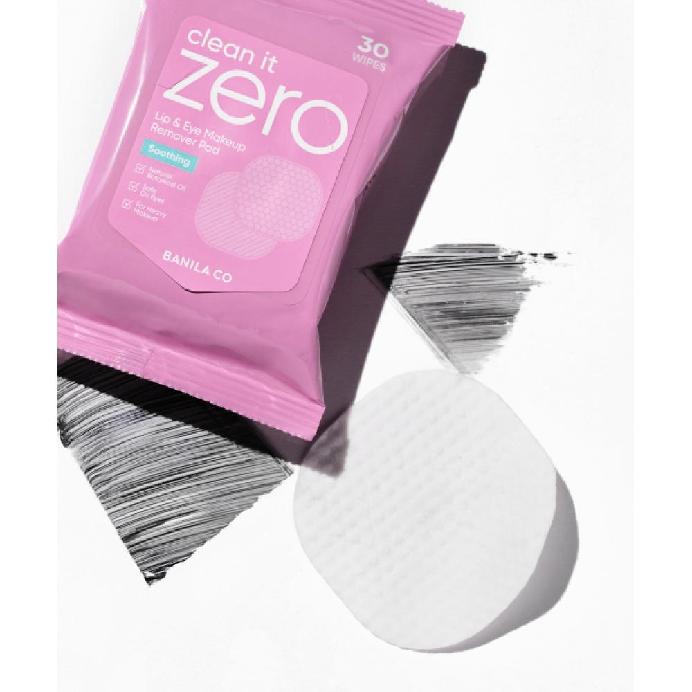 Banilaco Очищающие диски Clean It Zero для губ и глаз успокаивающие 30 шт.