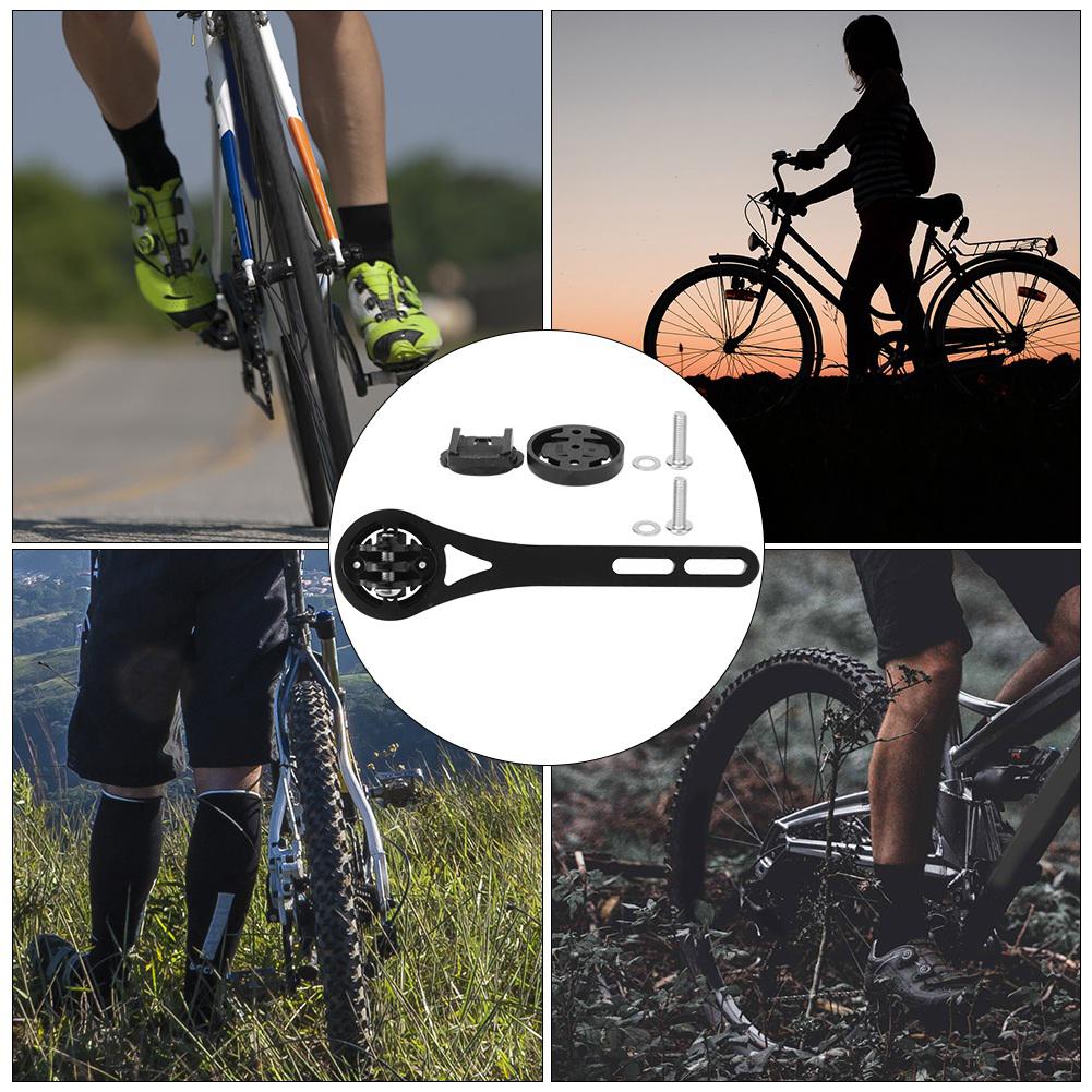 Black Aluminium Alloy Durable Bike Computer Mount Holder Bracket Bicycle Cycling Accessory