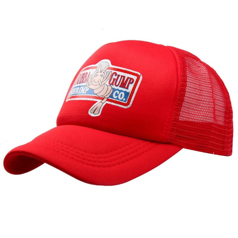 Bubba Gump Shrimp Baseball Hat Snapback Cap Cosplay Men Women Animal Sport Cap