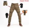 Unisex Motorcycle Jeans with Protective Gear - All-Season, Anti-Fall Casual Pants
