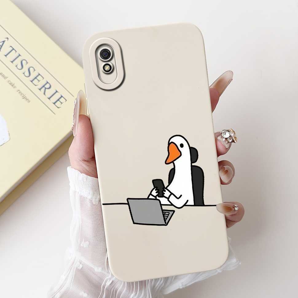 New For Redmi 9A M2006C3LG Case Fashion Girl Bow Rose Soft Silicone Cover For Xiaomi Redmi 9AT 9 A 6.53" Shockproof Phone Casing