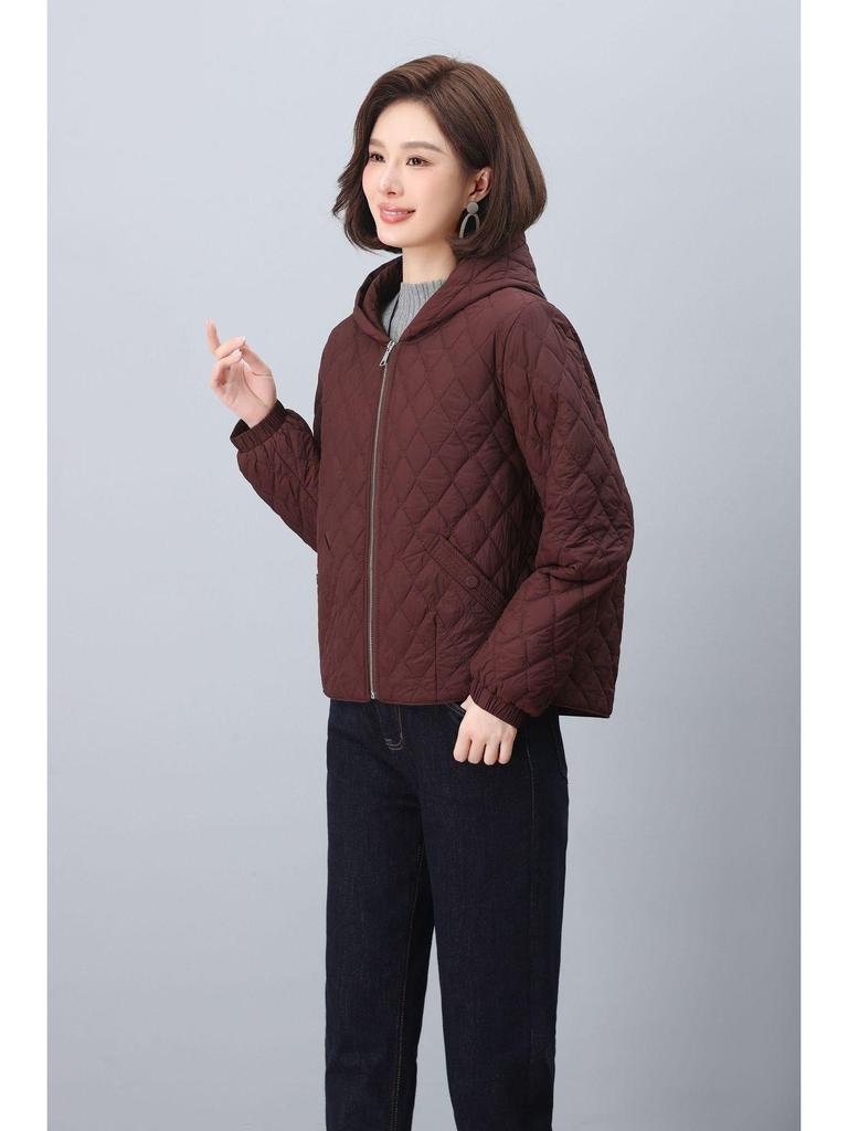 Women's Winter Cotton-Padded Jacket: Fashionable, Thickened Coat for Moms and Seniors 2024