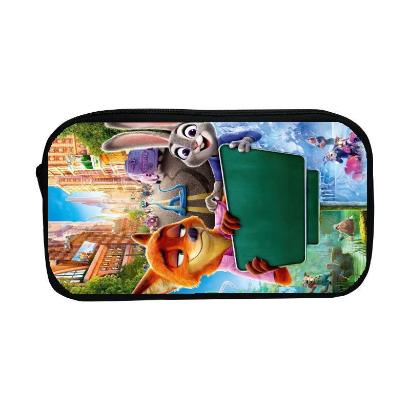 Zootopia Large-Capacity Pencil Case for School Students: Boys & Girls Stationery Organizer