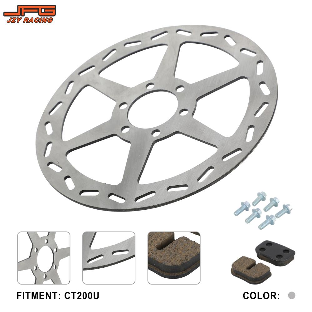 Motorcycle Brake Disc Rotor Kit For CT200U CT100U Trail100 Baja/Hensim Doodle Bug DB30 Motovox MBX10 MBX11 Mini Bike Accessories