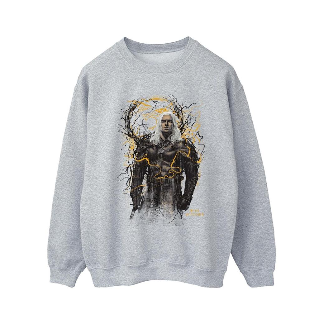 Netflix Mens The Witcher Wolf Sweatshirt