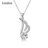 Женское ожерелье Lindon из медного сплава с цирконием, кулон для женщин, вечерние подарки, модный подарок