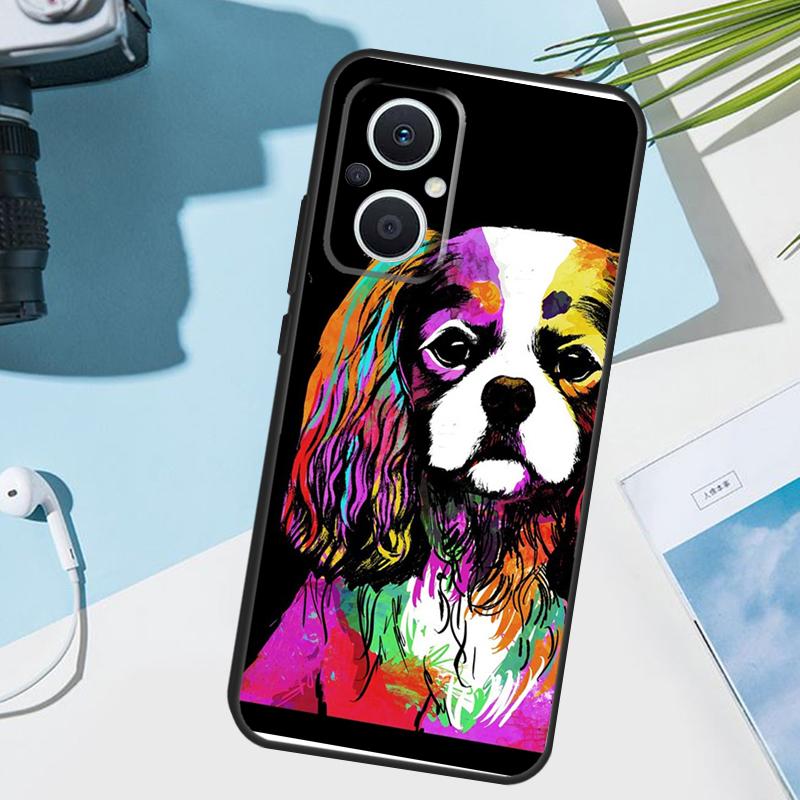 Cavalier King Charles Spaniel Dog Case For OPPO Reno 13 13F 12 11 F 8T 7 8 10 Pro OPPO Find X8 X6 X3 Pro X5 Lite Cover Funda