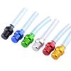 Motorcycle Gas Fuel Cap Single Way Valves Vent Breather Hoses Tubes For Motocross ATV Quad Dirt Pit Bike Fuel Tank Pipe