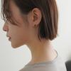 Серебряные серьги gemade Tora #E007