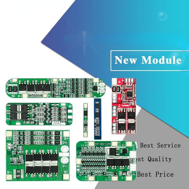 1S 2S 3S 4S 3A 20A 30A Li-Ion Lithium Batterij 18650 Charger Pcb Bms Bescherming Boord Voor Boor Motor Lipo Mobiele Module 5S 6S