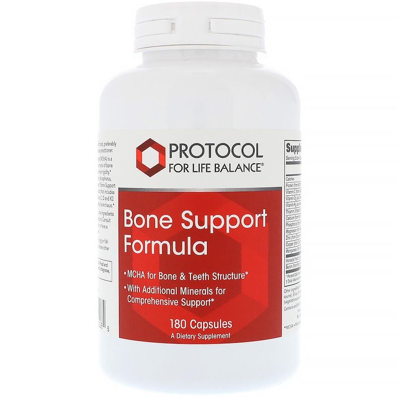 Bone Support Formula, 180 Capsules