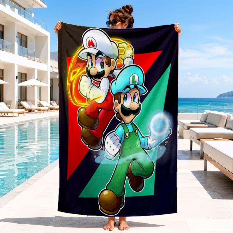 Princess Peach Adventure Beach Towel, Microfiber Beach Towel, Perfect For Pool, Beach, Travel, Home Decor Beach Party Fan gifts
