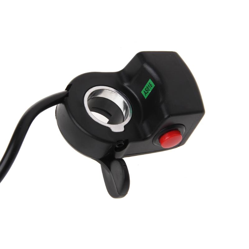 24/36/48 В E-bike E-Bicycle Thumb Throttle Handle Bar Grip Gas Twist Throttle Electric Scooter Invisible Speed Controller