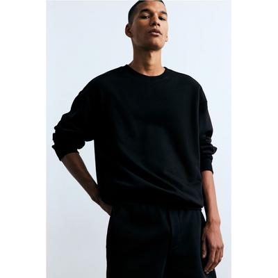 Толстовка HM Loose Fit, черная