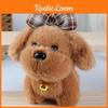 Bell Bow Dog Cute Plush Doll Keychain For Bag Decoration And Gift Collectors