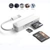3 в 1 кард-ридер Type-C/USB/Lighting To XD SD TF Card адаптер для Xiaomi Huawei USB C сотового телефона ноутбука конвертер