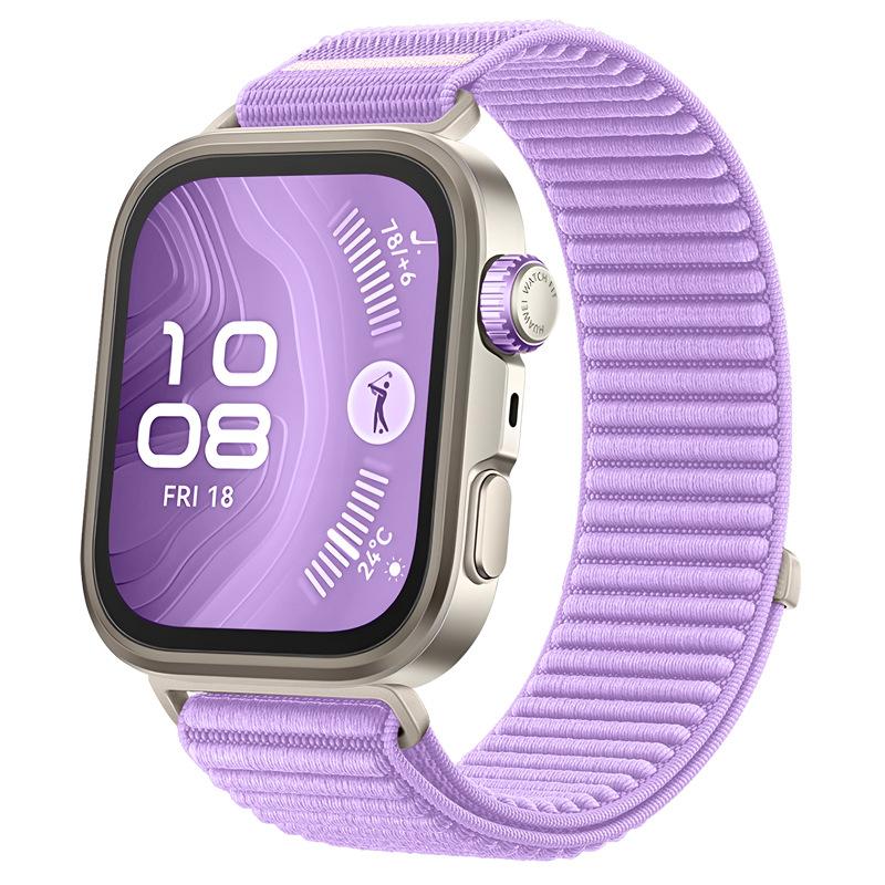 Спортивный плетеный нейлоновый сменный ремешок для HUAWEI WATCH FIT 4 Pro 3 FIT4 / FIT3 Браслет на запястье Аксессуары