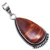 Pendant Designer Jasper Gemstone Gift For Her Silver Jewelry 2"