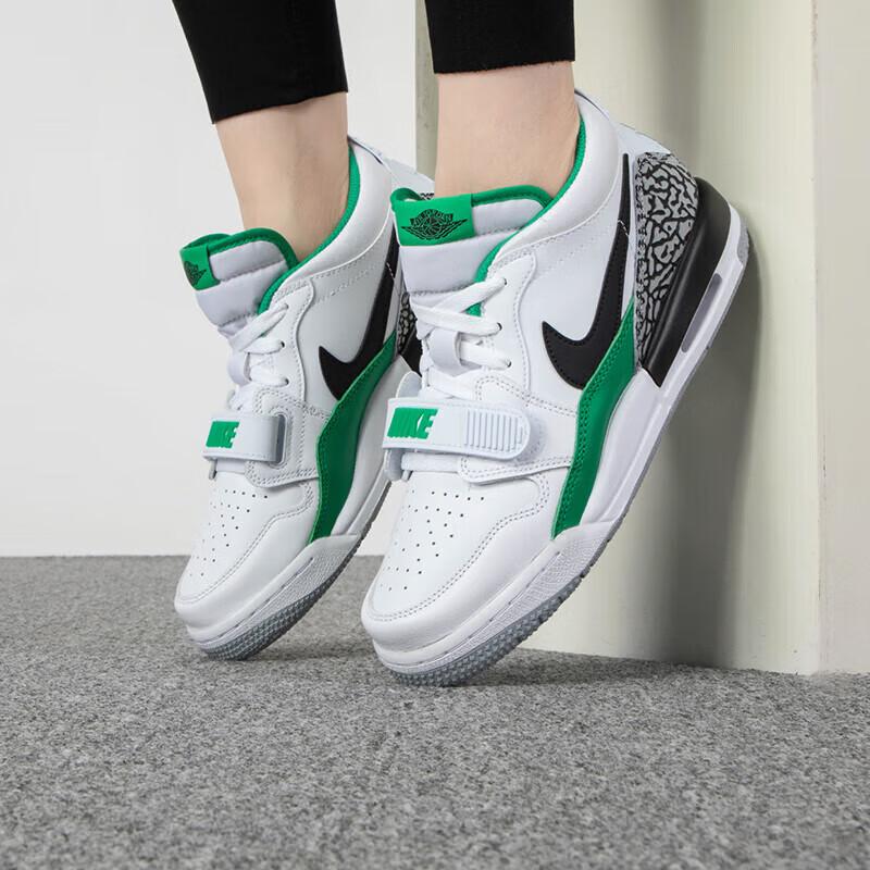 Кроссовки Air Jordan Legacy 312 Low GS Сосново-зеленый Детские Белый FN3407-101