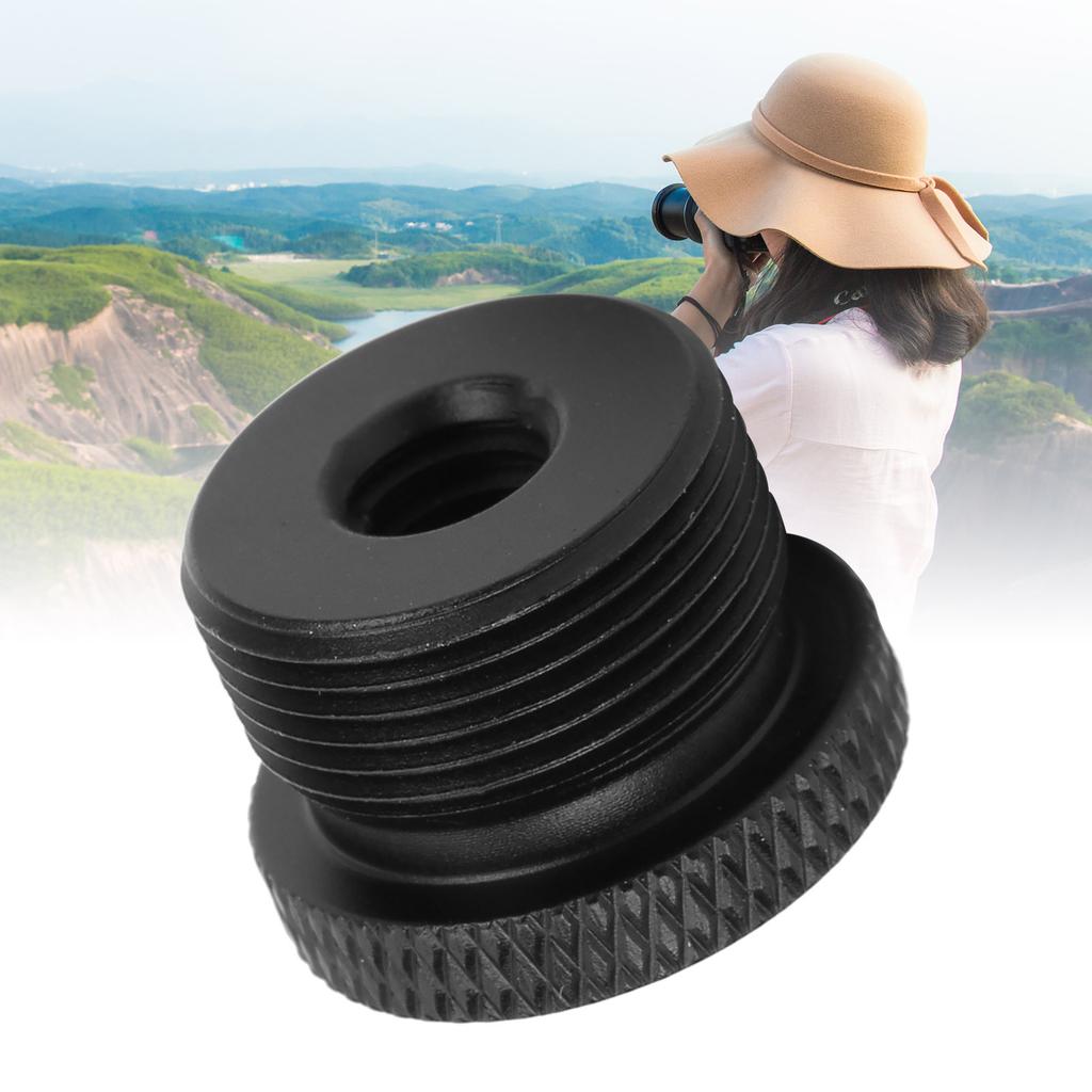 Mic Stand Adapter 1Celsius4 Inch Female to 5Celsius8 Inch Male Screw Thread Adapter for Camera Monitor Microphone Stand