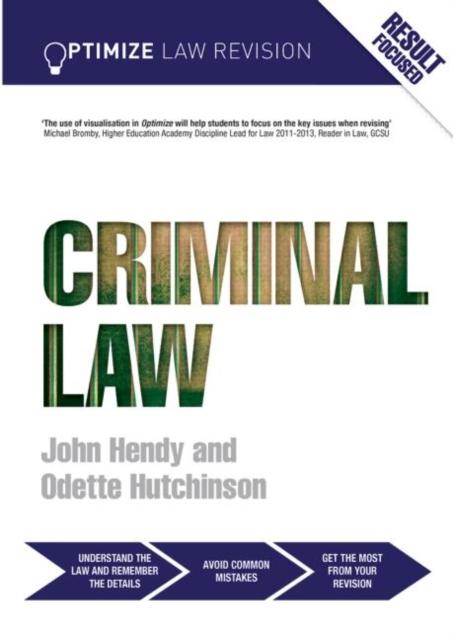 The Optimize Criminal Law Book