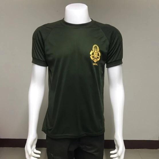 T Shirt Thai Student Military Soldier Thailand Undershirt Padded Shoulder Round O Neck V Neck Print Short Sleeve Quick Dry  Men Women Unisex