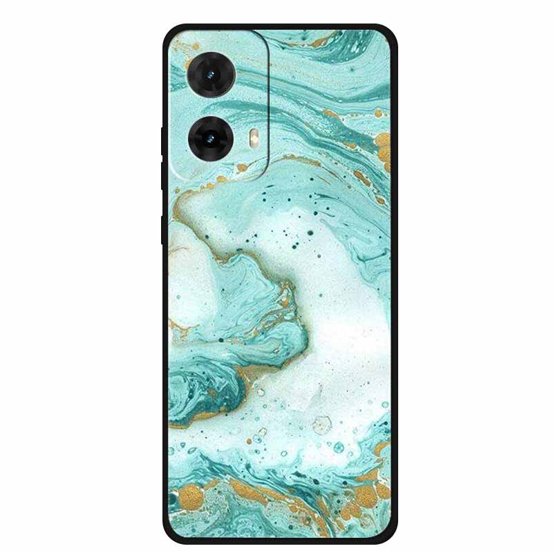 6.67"For Moto G85 5G Case Marble Soft Silicone Bumper Phone Back Cover For Motorola Moto G85 XT2427-3 TPU Capa MotoG85 G 85 Case