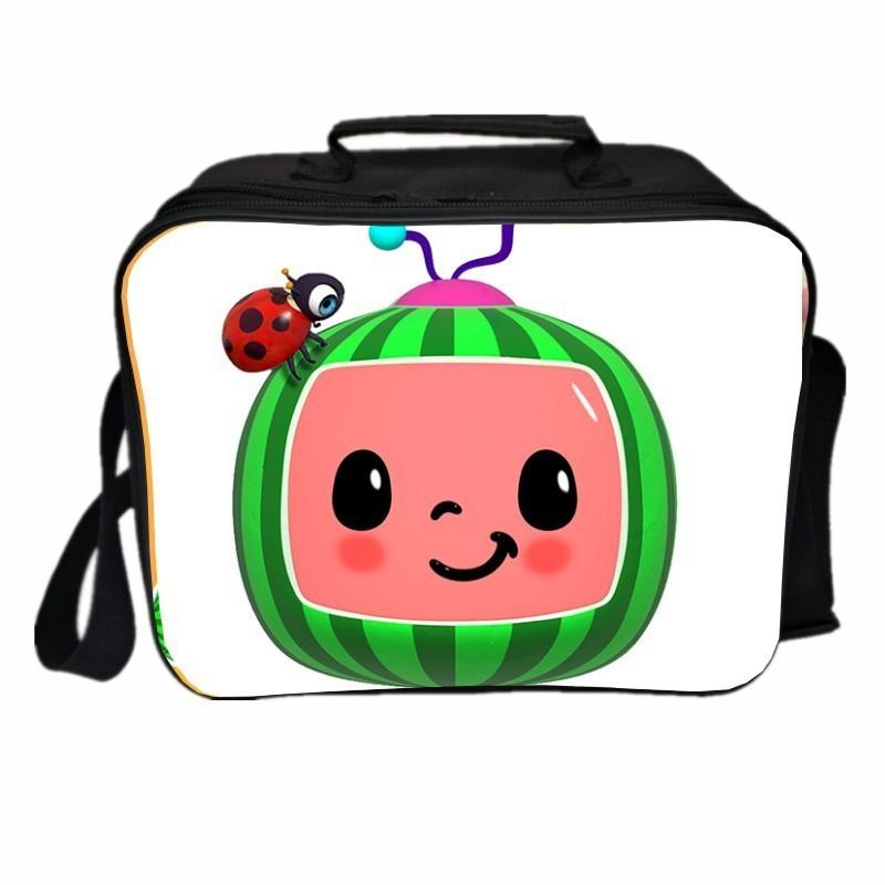 Cocomelon Insulated Lunch Box Bag With Large Capacity For Childrens Outdoor Adventures