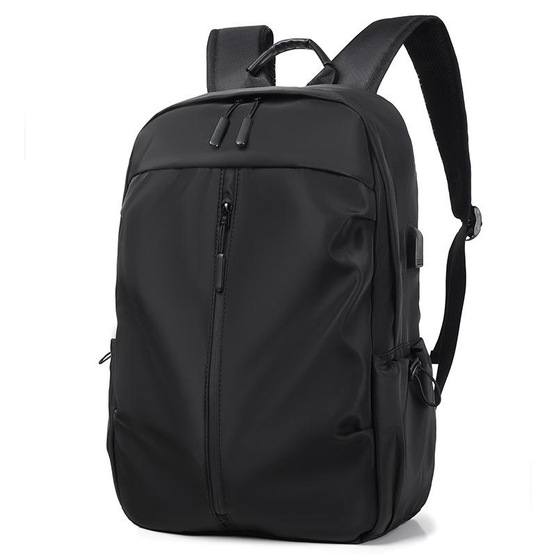 Business Simple Backpack Men'S Business Casual Waterproof Travel Bag Large Capacity Computer Bag