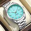 BANMGWEI Fashion Men Quartz Watch with Luminous Date Numbers Waterproof Luxury Wristwatch Stainless Steel Men's Watch Reloj