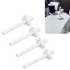 4pcs White Plastic Spool Pin Plastic 141000516 Spool Pin Household Sewing Machine