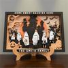 Halloween Wood Crafts Three-dimensional Tabletop Ornaments Festive Atmosphere Decorations