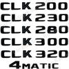 Наклейка на багажник автомобиля с буквами, эмблемой, значком, наклейкой для Mercedes Benz CLK Class CLK55 CLK200 CLK230 CLK280 CLK320 W207 W208 W209